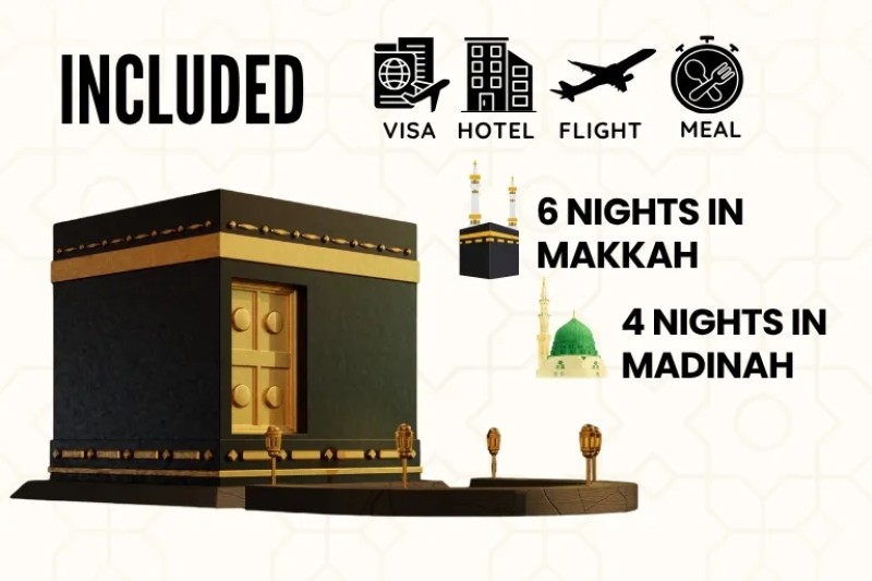 4 Star December Umrah Package For 10 Nights
