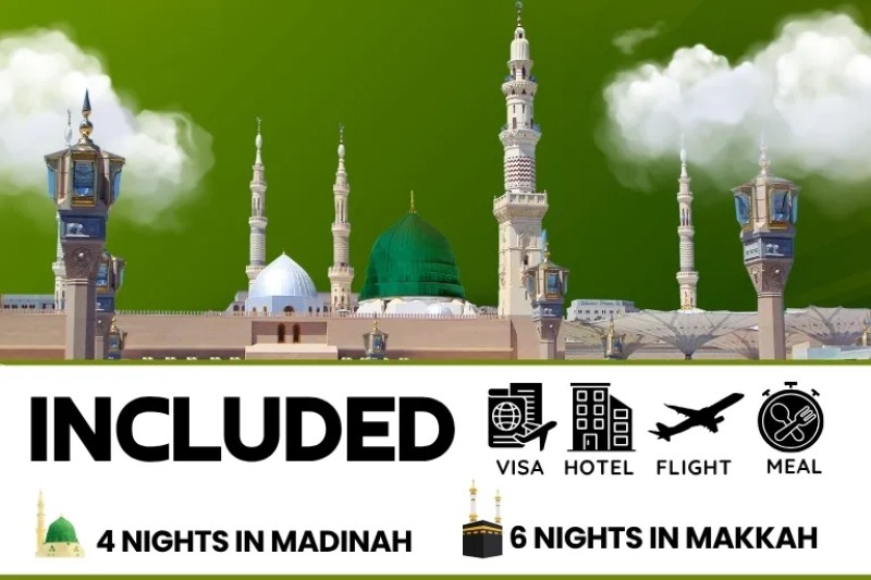 5 Star December Umrah Package For 10 Nights