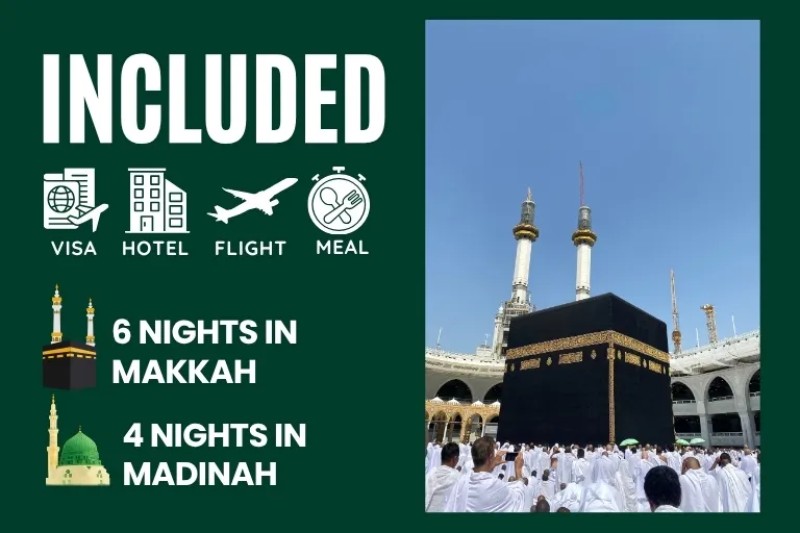 4 Star Easter Holiday Umrah Package For 10 Nights
