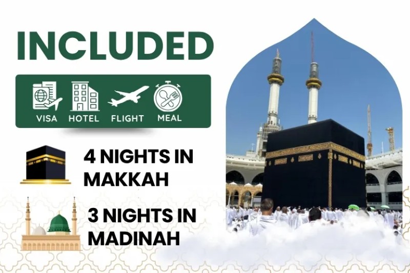 4 Star Easter Holiday Umrah Package For 7 Nights