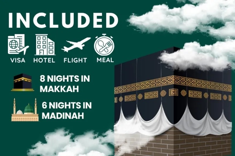 4 Star Easter Holiday Umrah Package For 14 Nights