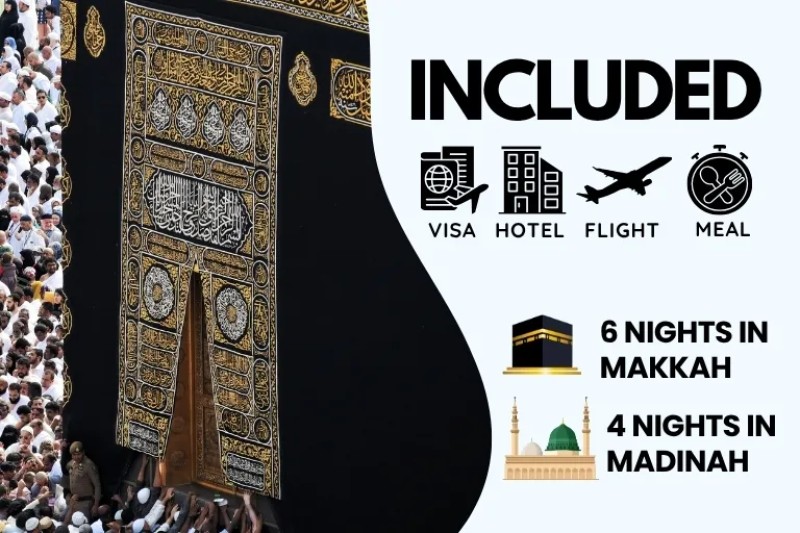 5 Star Easter Holiday Umrah Package For 10 Nights