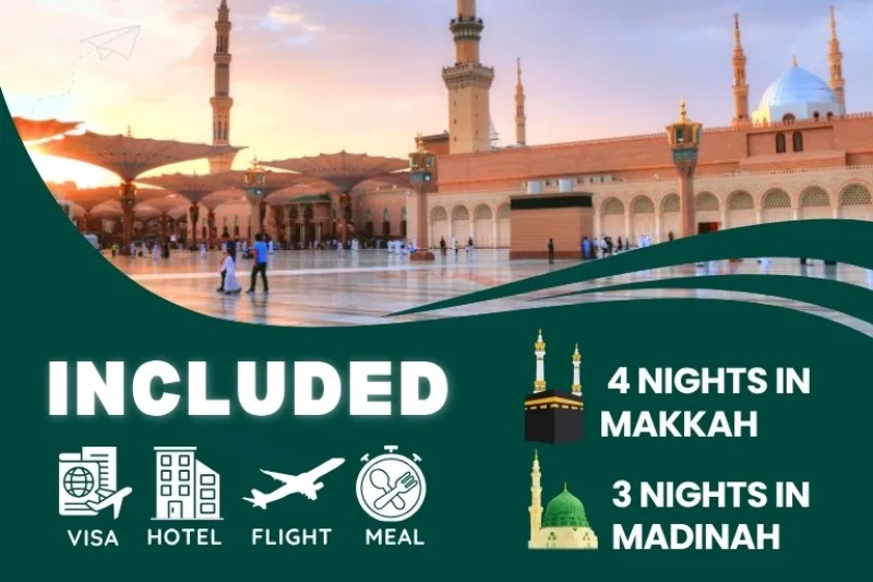 5 Star Easter Holiday Umrah Package For 7 Nights