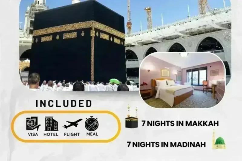 4 Star Umrah Package For 14 Nights