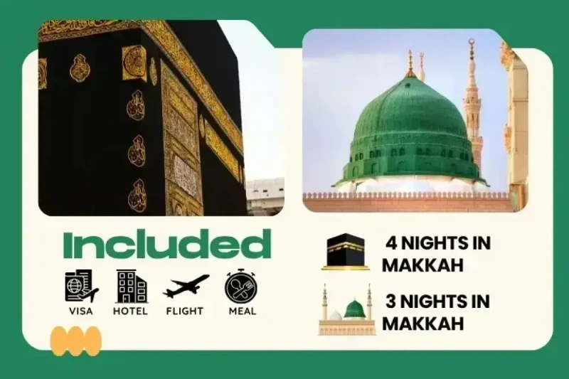 3 Star 7 Nights Silver Umrah Package
