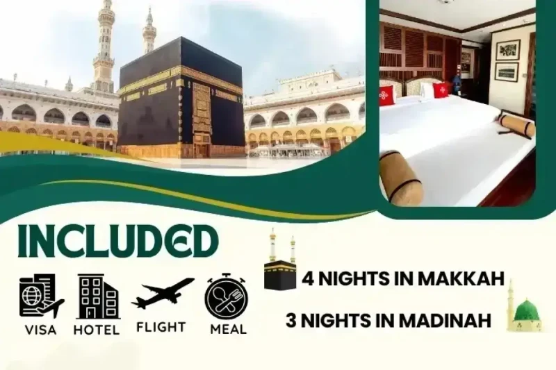 4 Star 7 Nights Silver Umrah Package