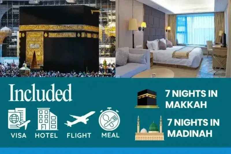 4 Star 14 Nights Silver Umrah Package