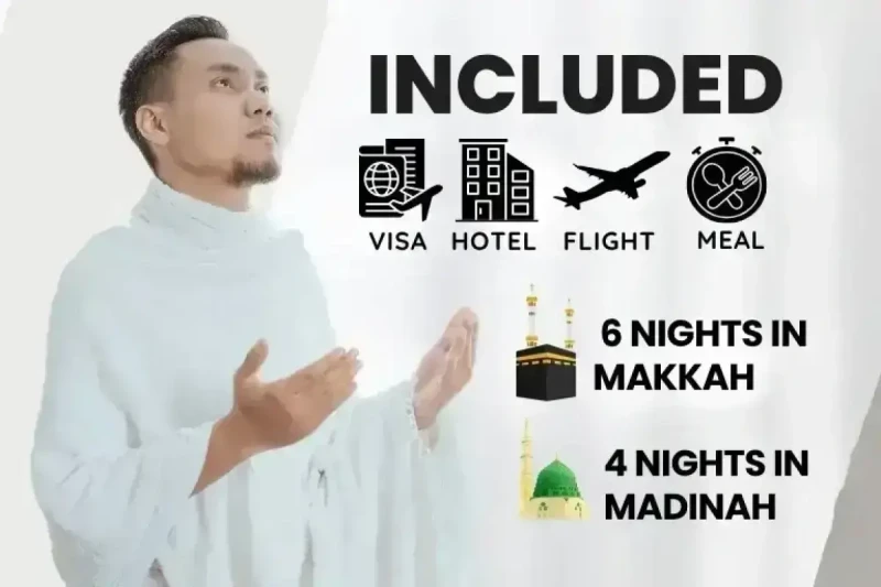 4 Star September Umrah Package For 10 Nights