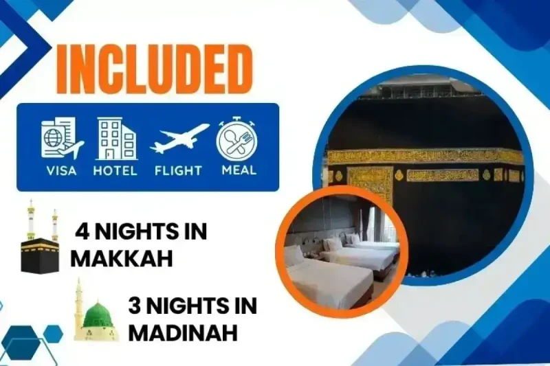 5 Star Luxury 7 Nights Umrah Package For September