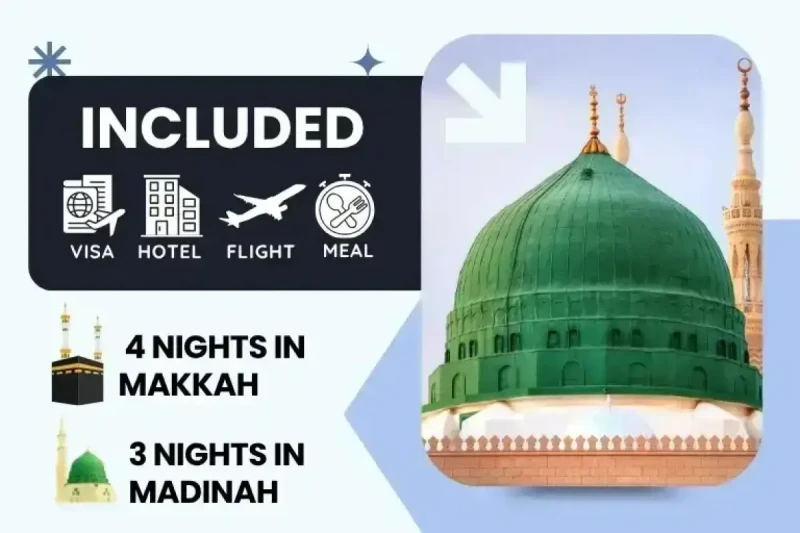 5 Star 7 Nights Exclusive September Umrah Package
