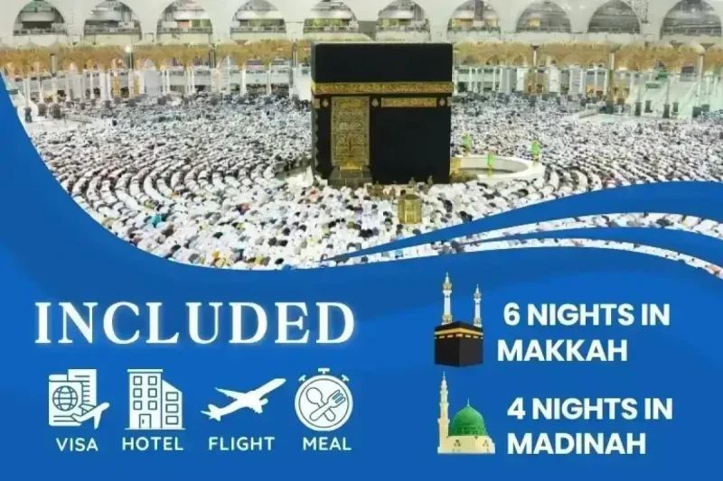 5 Star October Umrah Package For 10 Nights