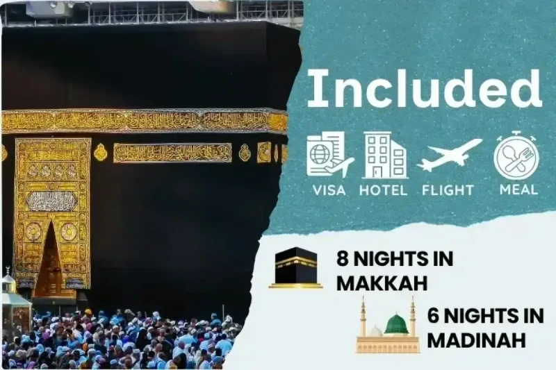 3 Star February Umrah Package For 14 Nights
