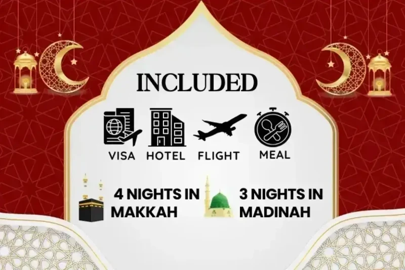 5 Star Ramadan Umrah Package For 7 Nights