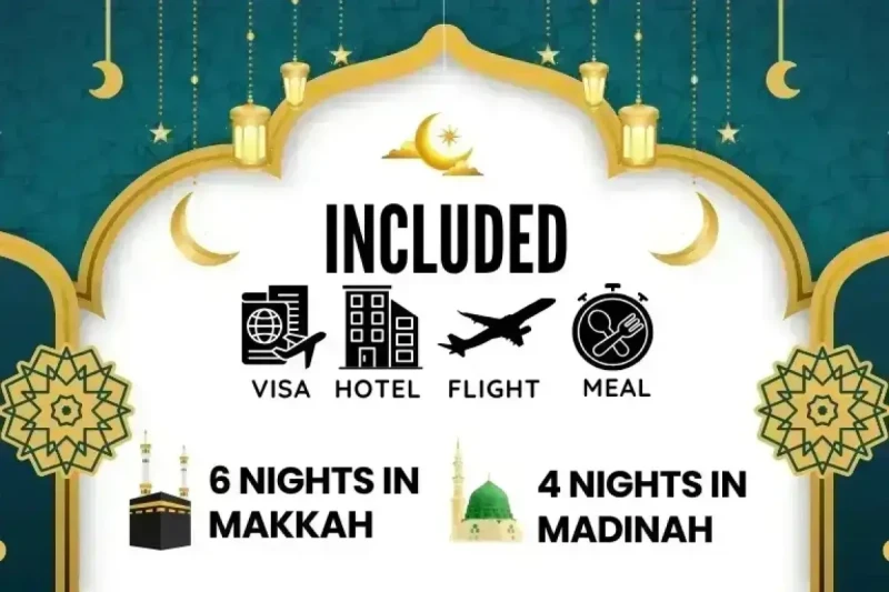 5 Star Ramadan Umrah Package For 10 Nights