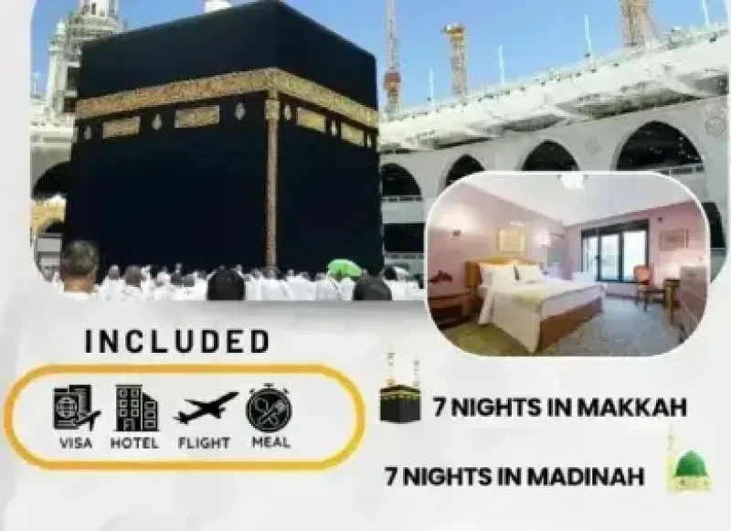 4 Star Umrah Package for 14 Nights