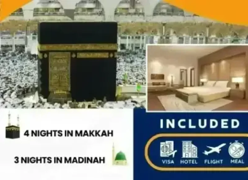 4-Star-Umrah-package-For-7-Nights