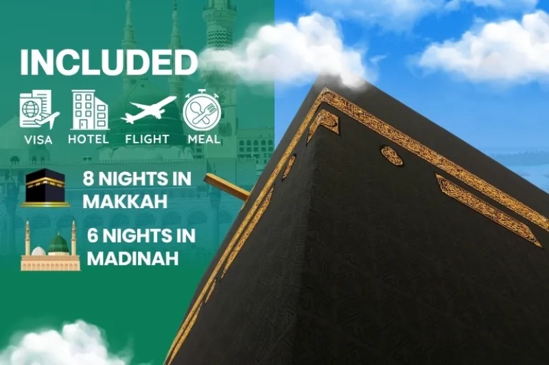 3 Star October Umrah Package For 14 Nights