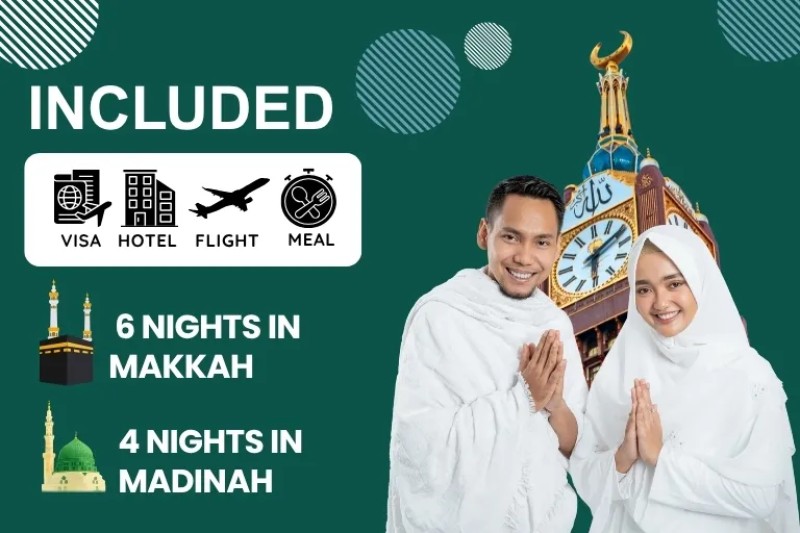 4 Star October Umrah Package For 10 Nights
