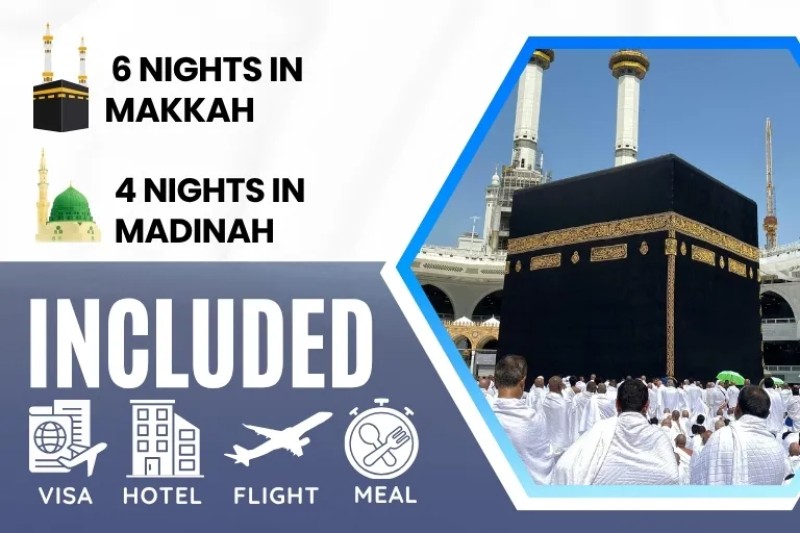3 Star September Umrah Package For 10 Nights