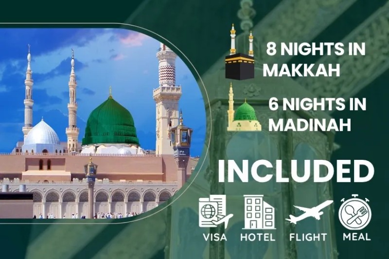 4 Star September Umrah Package For 14 Nights