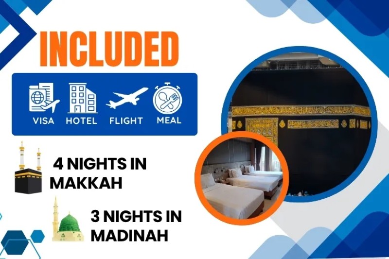 5 Star Luxury 7 Nights Umrah Package For September