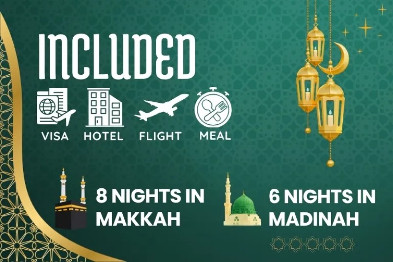 3 Star Ramadan Umrah Package For 14 Nights