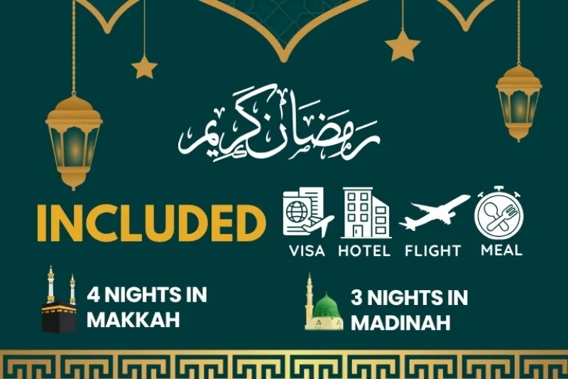 4 Star Ramadan Umrah Package For 7 Nights