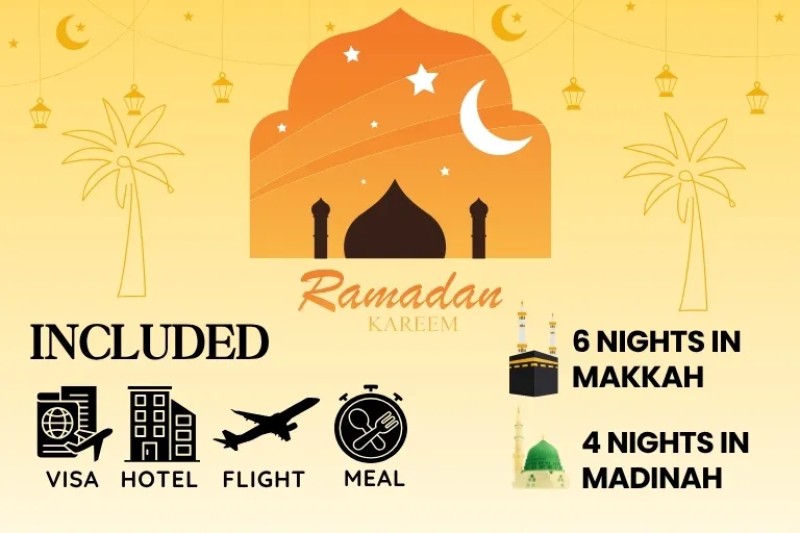4 Star Ramadan Umrah Package For 10 Nights