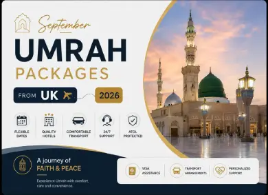 September Umrah Packages