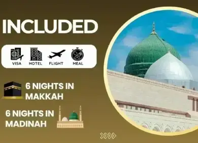5 Star Umrah Package For 12 Nights