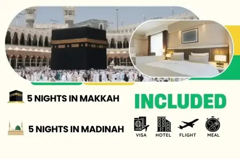 3 Star 10 Nights  Silver Umrah Package