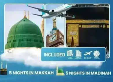 4 Star Umrah Package For 10 Nights